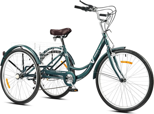 Viribus - Tricycle Adulte - Cadre Acier - 7 Vitesses – €156,99