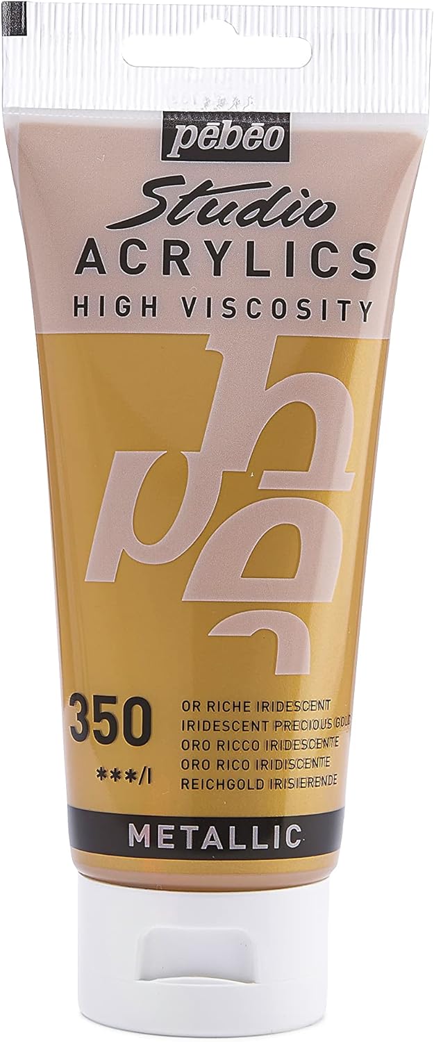 PEBEO - Peinture Acrylique - Or Riche Irisé - 100 ml – €2,60