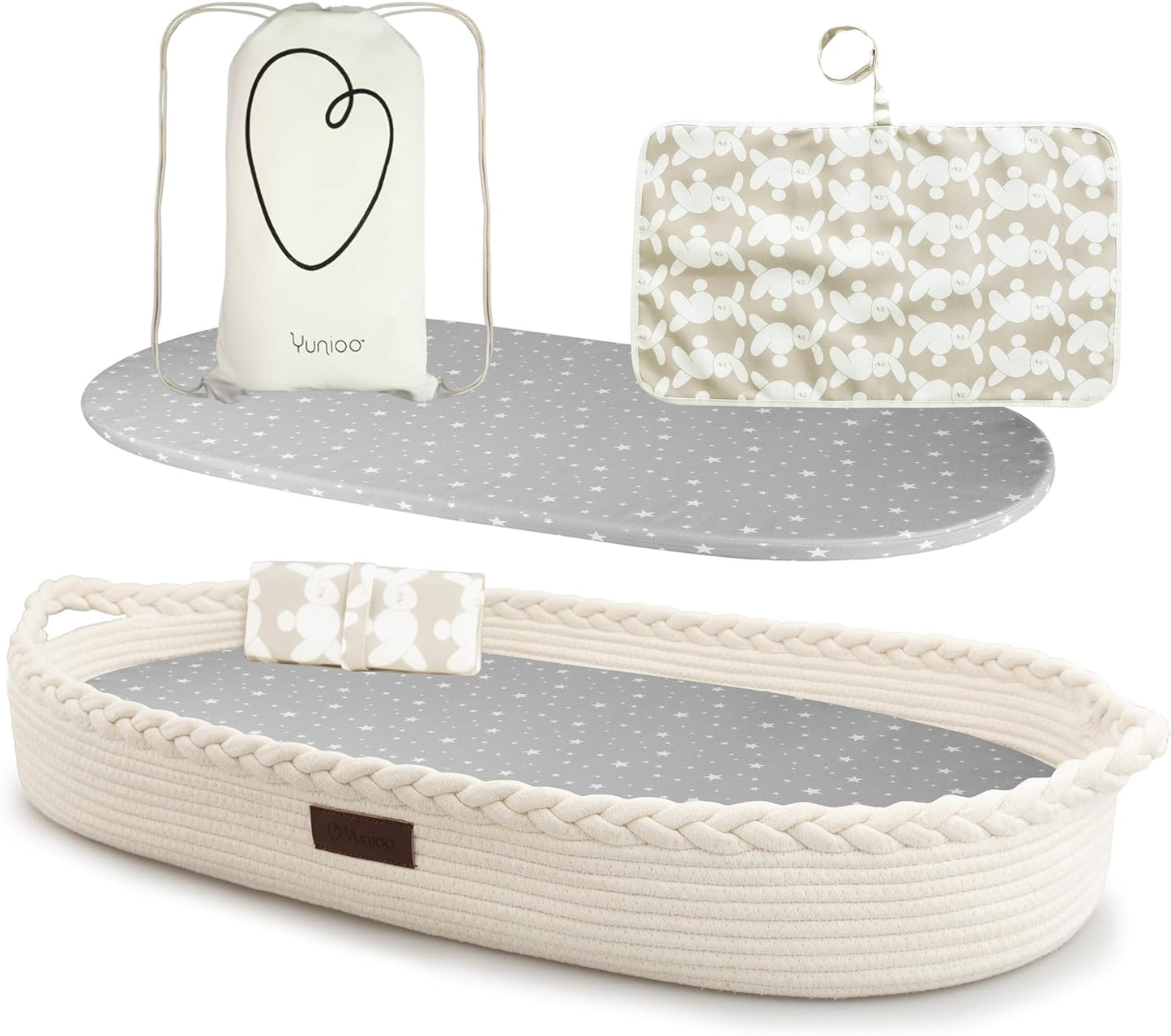 Yunioo - Matelas à Langer - Sécurisé - Coton Répulsif – €46,99