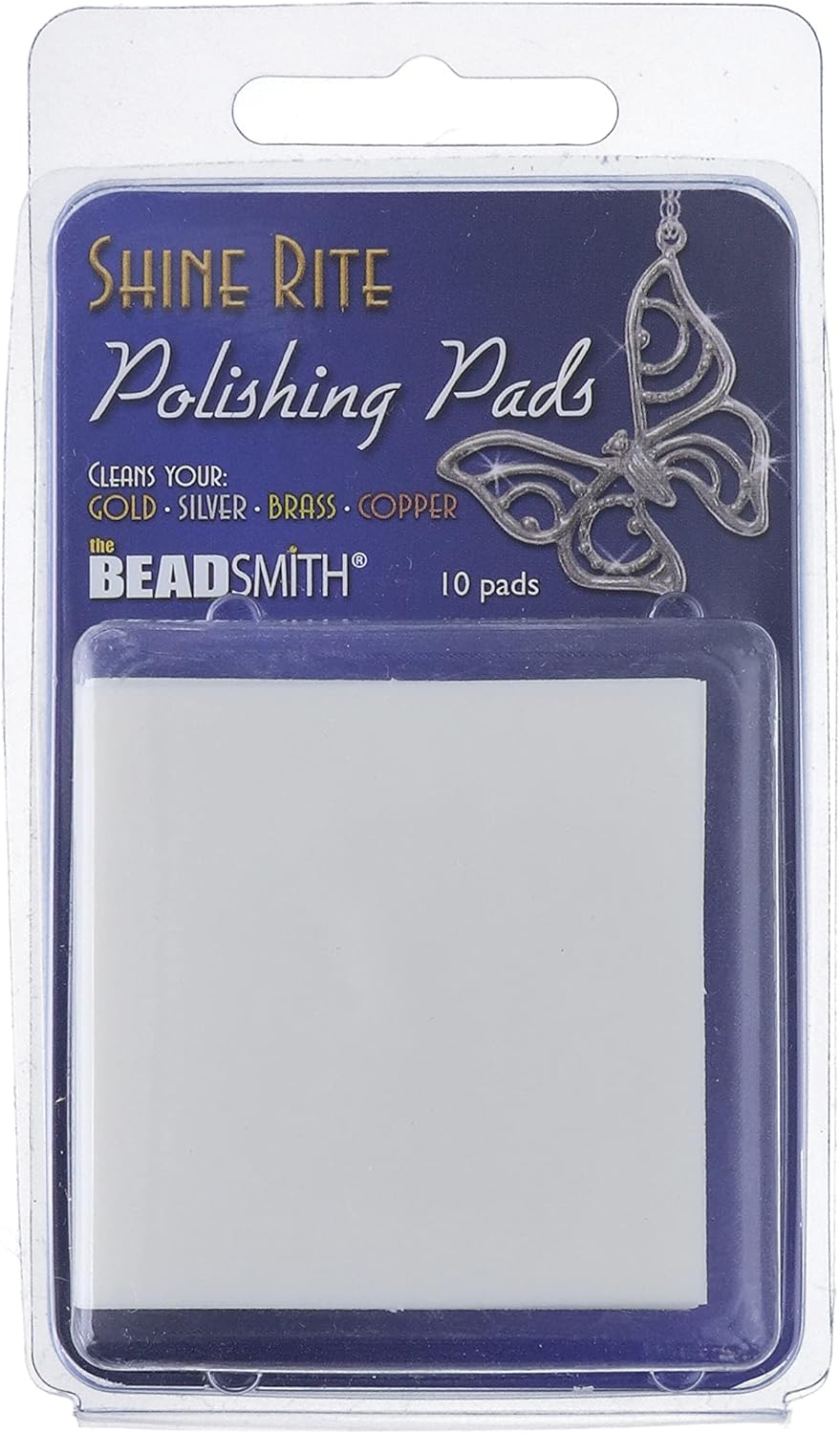The Beadsmith - Tampons de Polissage - Brillance Rapide - Pack de 10 – €14,07