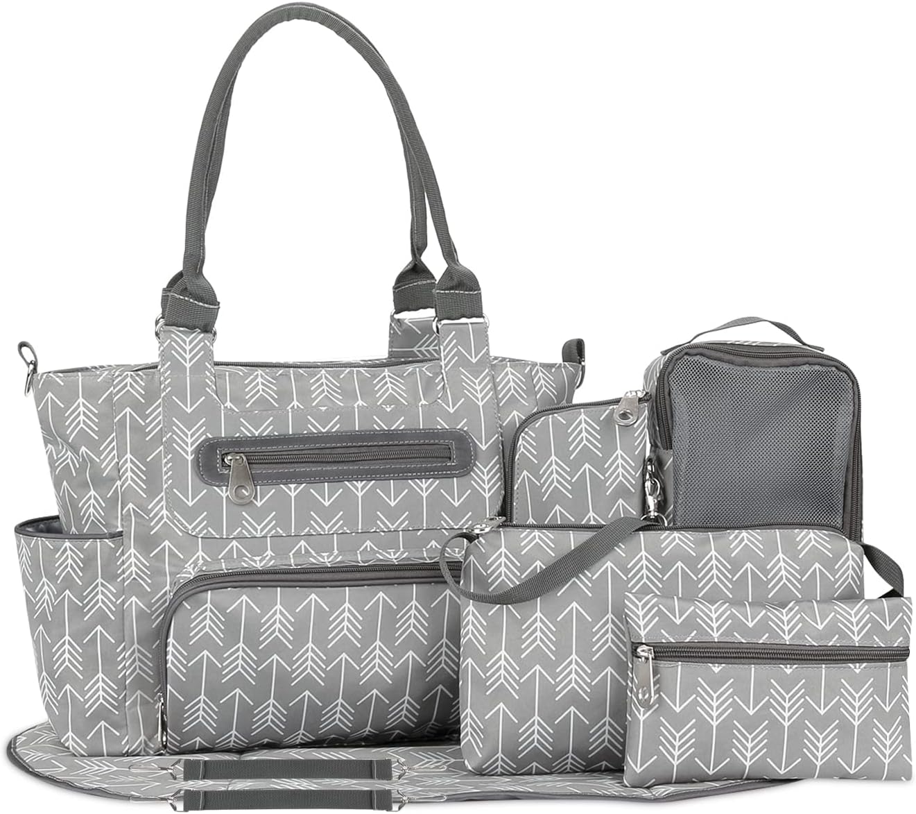 SONARIN - Sac à Couches - Multifonctionnel - Ensemble de 7 Pièces – €35,99