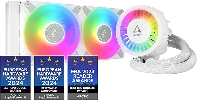 Watercooling ARCTIC Liquid Freezer III 240 A-RGB – Blanc – Compatible Intel & AMD