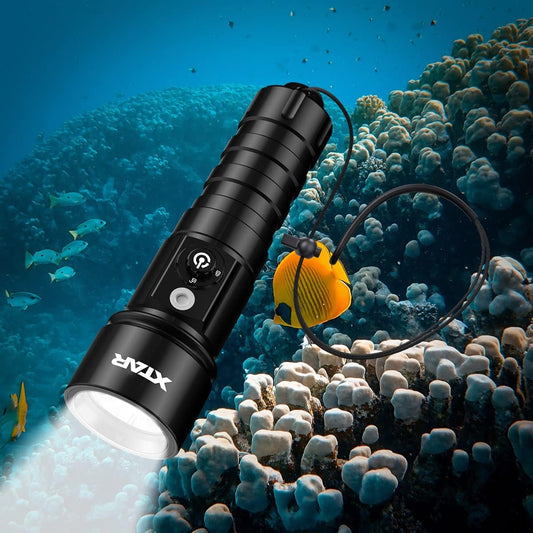 XTAR - Lampe de Plongée - 1100 Lumens - Étanche 100m – €36,99
