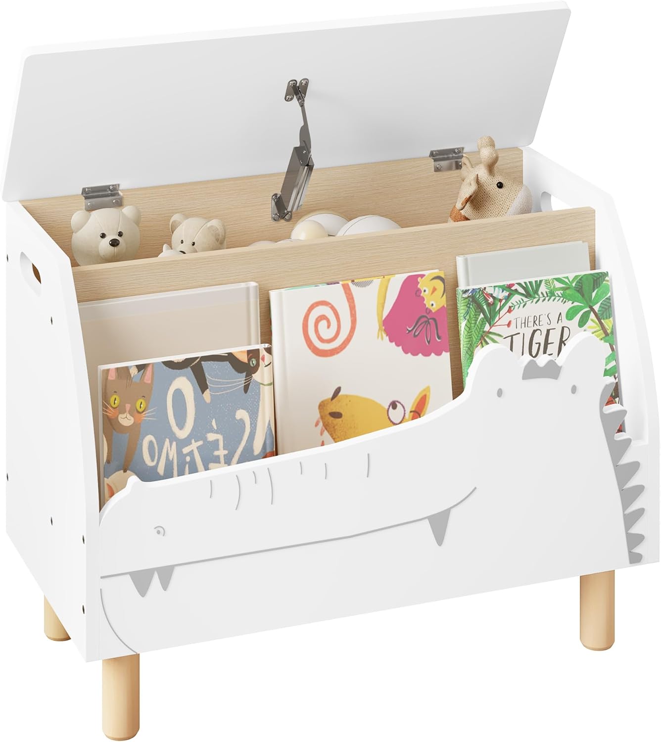 WOLTU - Coffre à Jouets Enfant - Design Sûr - Hauteur Adaptée – €42,99