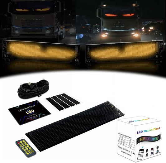 TQQEPOOL - Écran LED Programmable - Contrôle via App - Étanche IP65 – €46,99