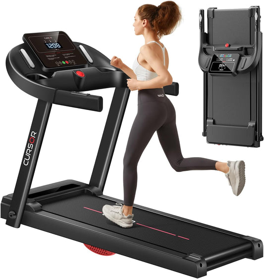 CURSOR FITNESS - Tapis de Course - Moteur 2.5 HP - Capacité 265LBS – €212,99