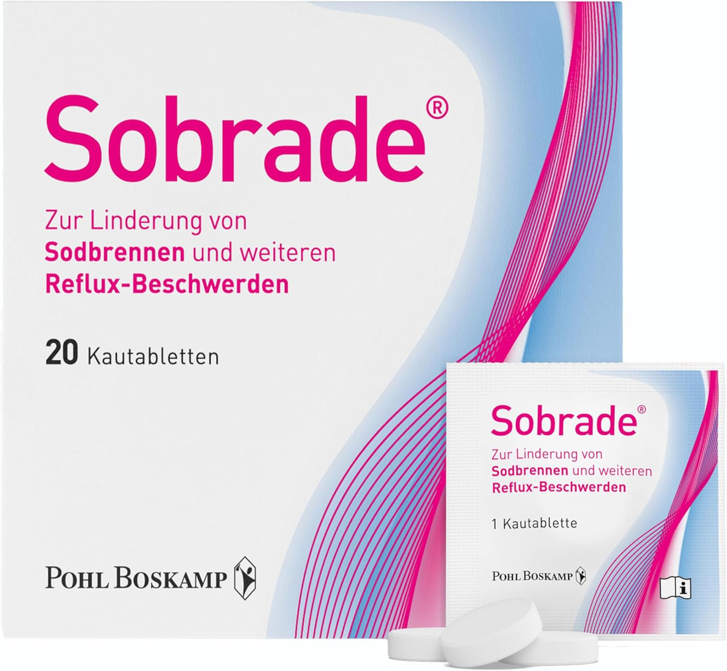 Sobrade - Comprimés à Mâcher - Reflux et RGO - Grossesse et Allaitement – €29,99