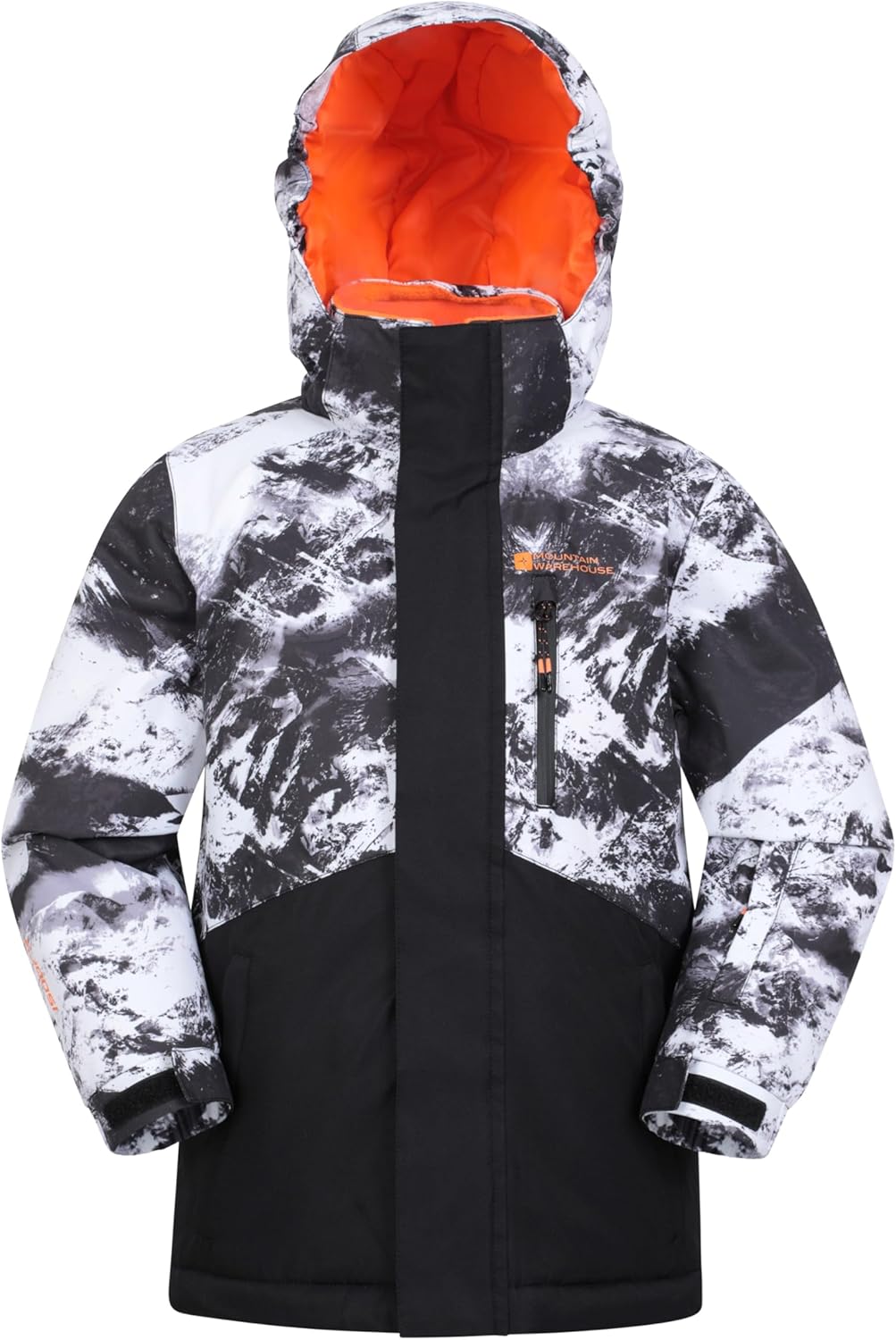 Mountain Warehouse - Veste de Ski Enfant - Imperméable - Capuche Amovible – €43,99