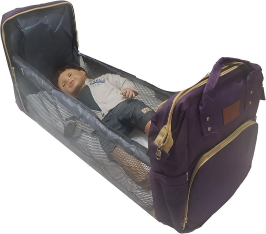 u3a - Lit Parapluie Portable - Matelas Inclus - Sac Multifonction – €35,99