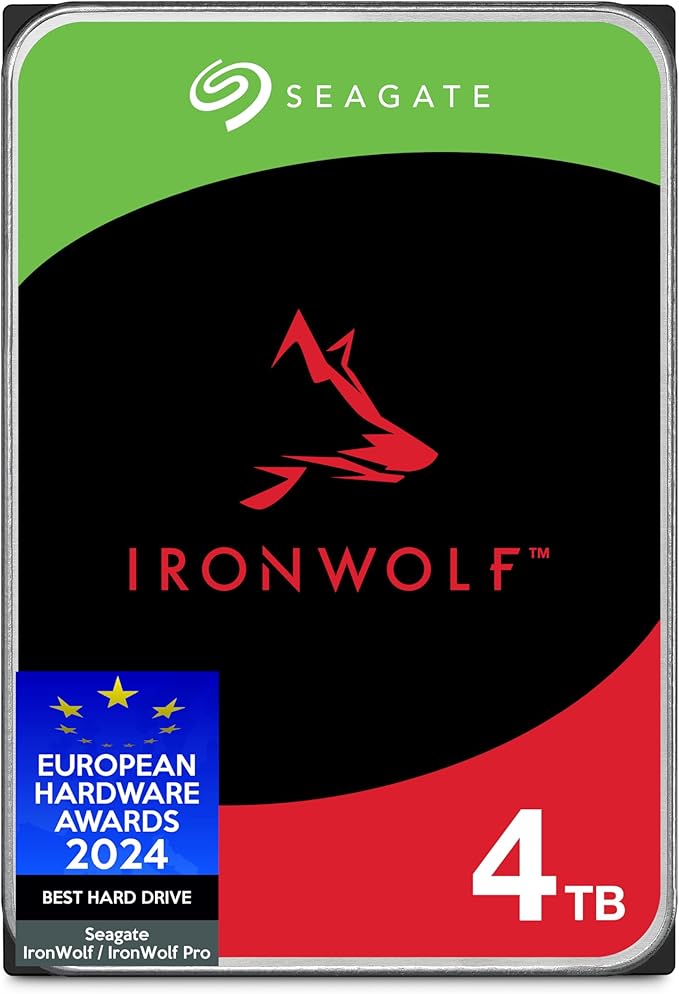 Disques durs Seagate IronWolf 4To – NAS HDD – SATA 6Go/s