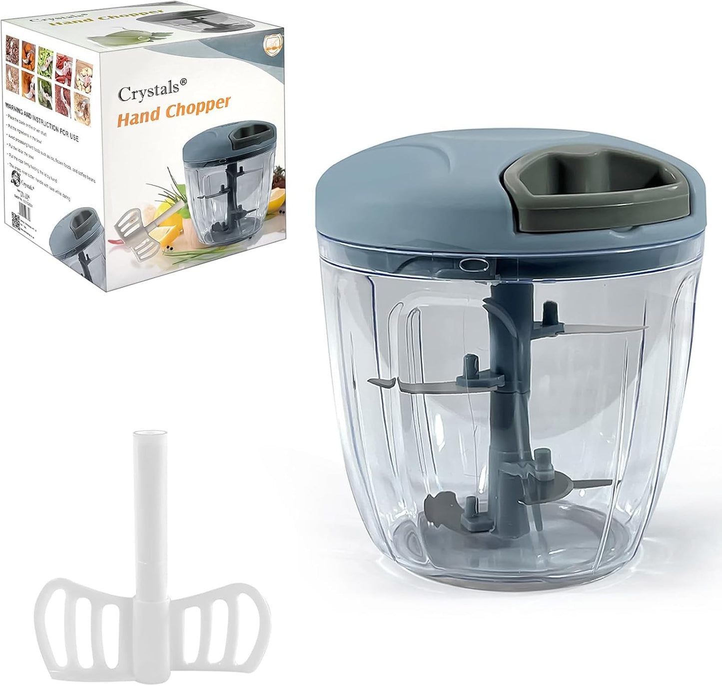 Crystals - Hachoir Manuel - 5 Lames - 900ml – €5,83