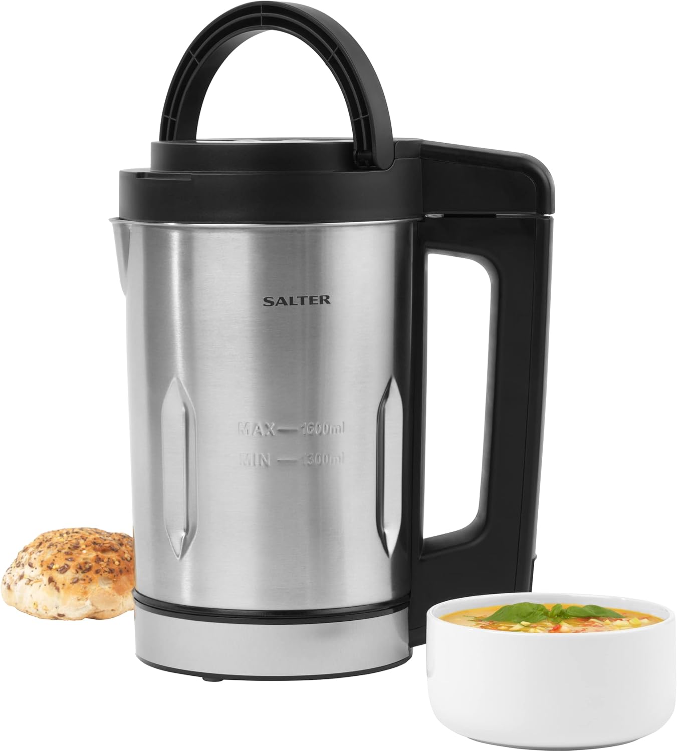 Salter - Fabricant de Soupes - Acier Inoxydable - 5 Fonctions – €32,49