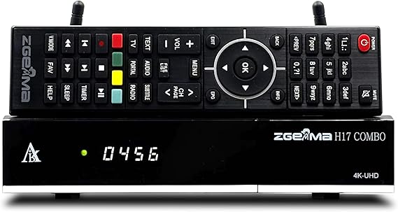 Récepteur satellite ZGEMMA H17COMBO – 4K UHD – DVB S2X