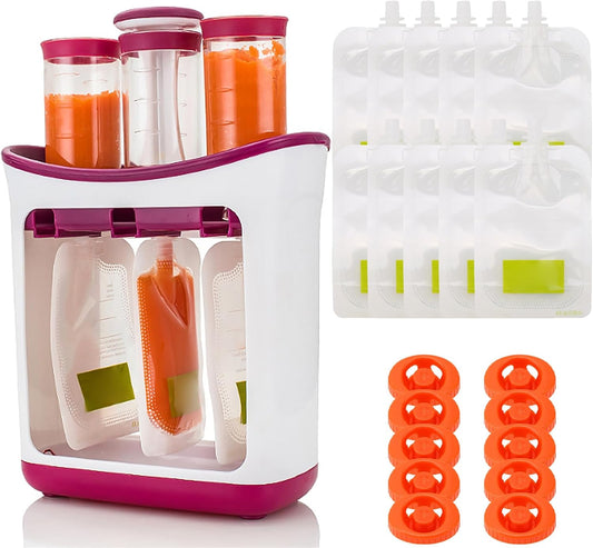 LASIEYO - Station de Compression - Matériau Alimentaire - 3 Distributeurs – €26,99