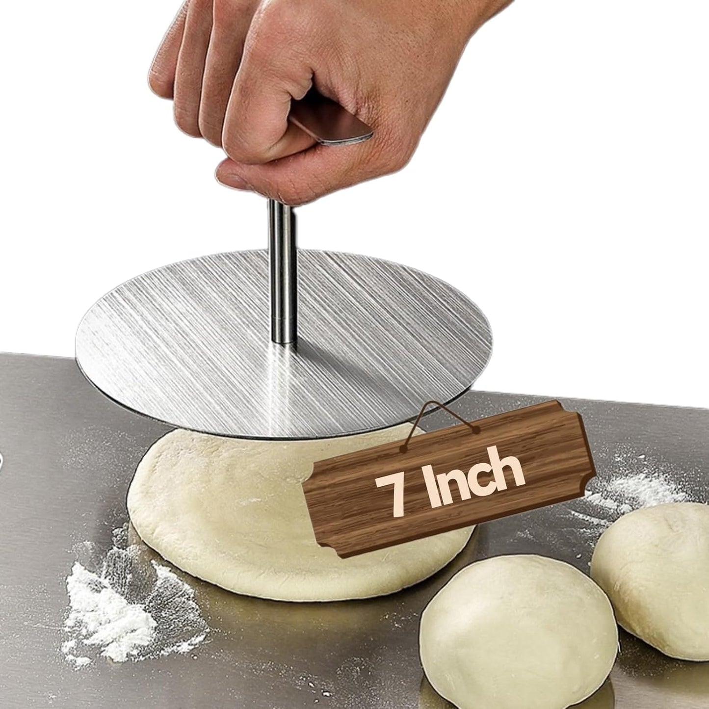 ROLUXENTIA - Presse à Tortillas - Acier Inoxydable - Conception Ergonomique – €11,50
