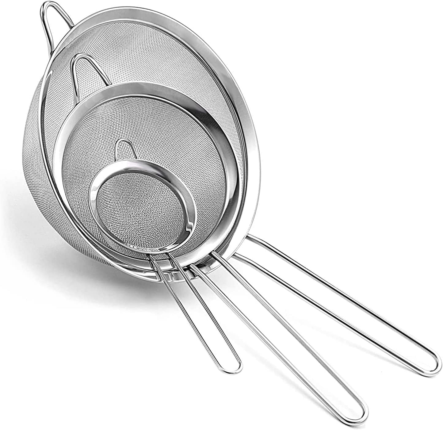 Truewie - Passoire Maille Fine - Ensemble 3 Tailles - Acier Inoxydable – €4,54