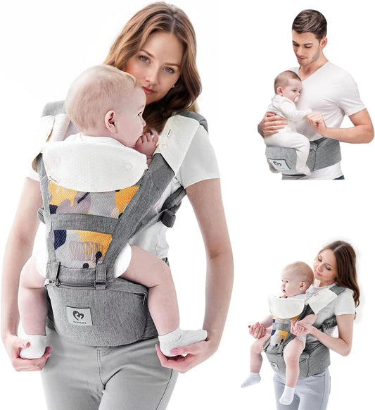 Bellababy - Porte-bébé - 6 Modes de Portage - Taille Ajustable – €28,99