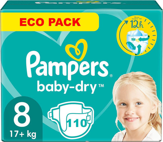 Pampers - Couches Bébé - Anti-Fuites - Testées Dermatologiquement – €41,99