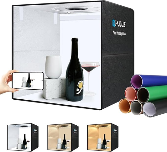 Tente de shooting PULUZ 50 x 50 cm – Portable et Pliable