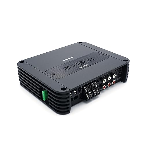 Ampli Multipiste Audison SR 4.300 – 4 Canaux Classe D