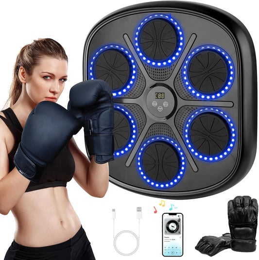 Brinox - Machine de Boxe Musicale - Connexion Bluetooth - Montage Mural – €46,99