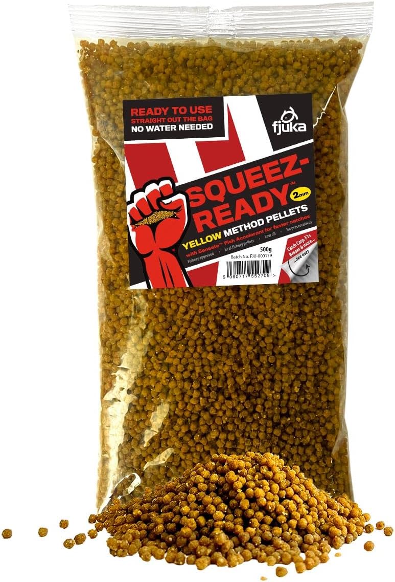 Fjuka - Pellets de Pêche - Prêts à l'Emploi - Couleur Vif – €32,99