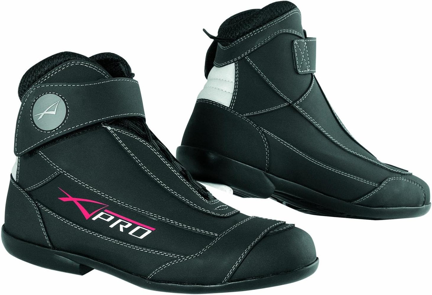 A-pro - Bottes Moto - Cuir Renforcé - Textile Noir – €12,95