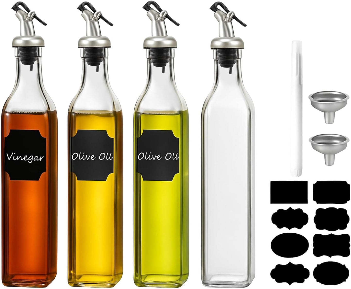 WERTIOO - Bouteille Distributeur Huile d'Olive - Anti-Goutte - 500 ML – €10,59