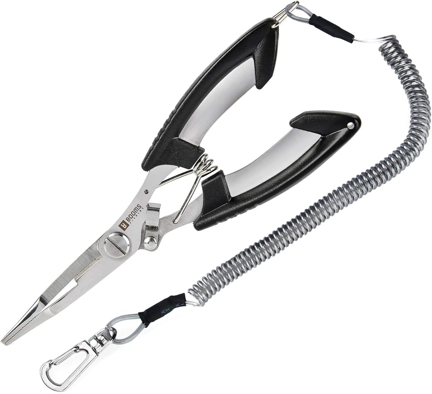 Booms Fishing - Ciseaux Pince de Pêche - Acier Inoxydable - Lanière Sécurisée – €25,99