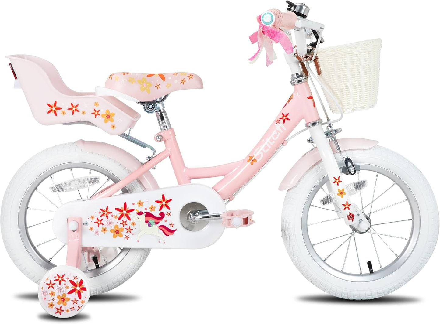 STITCH - Vélo Fille - Taille Ajustable - Avec Stabilisateurs – €88,99