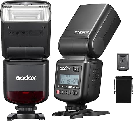 Flash Godox TT520III – Émetteur Sans Fil – Synchro Optique