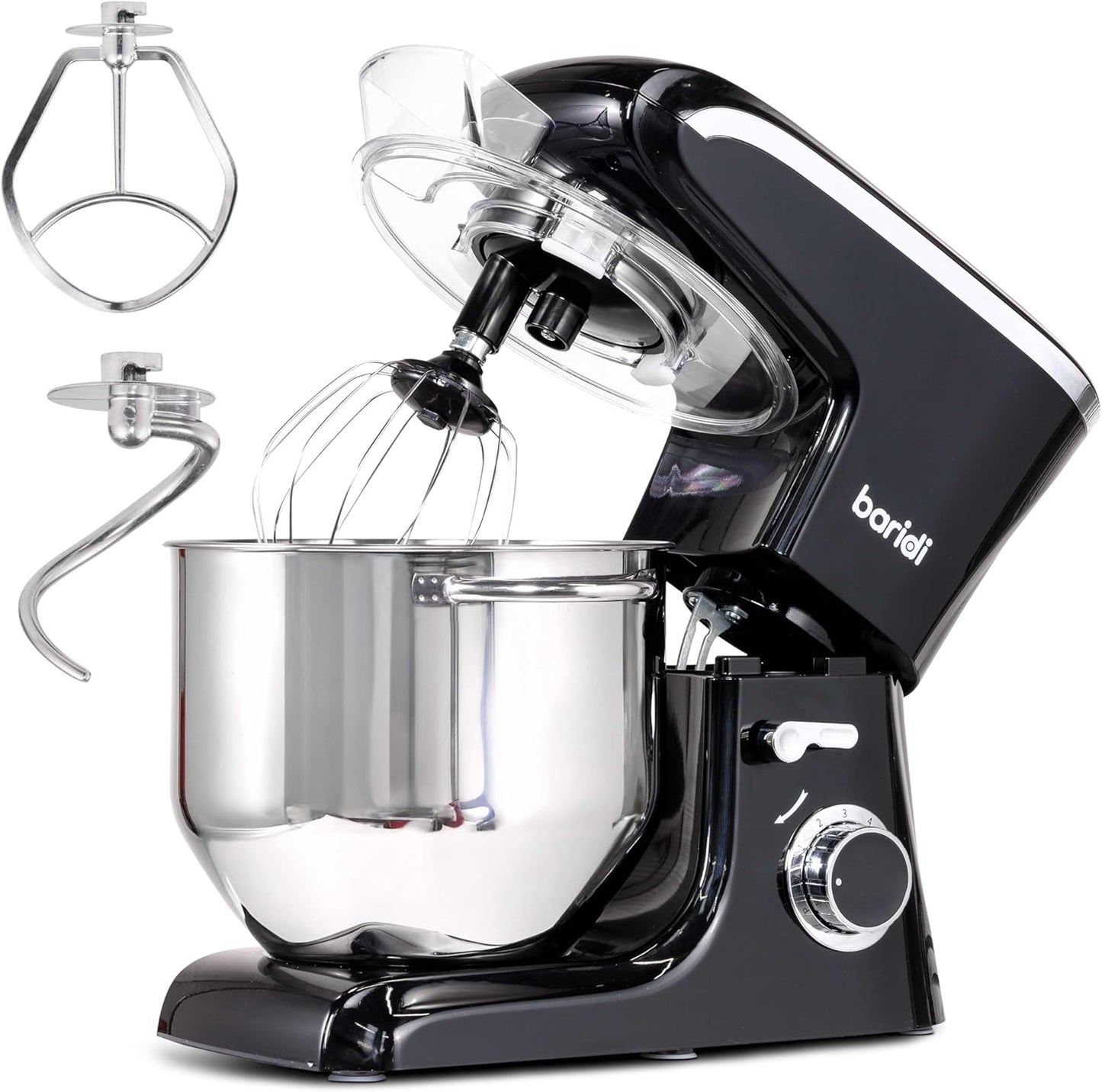 Baridi - Robot Pâtissier - Bol 8L - 1800W – €83,84