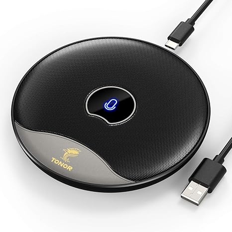 Micros PC TONOR TM20 – USB Omnidirectionnel – Bouton Muet