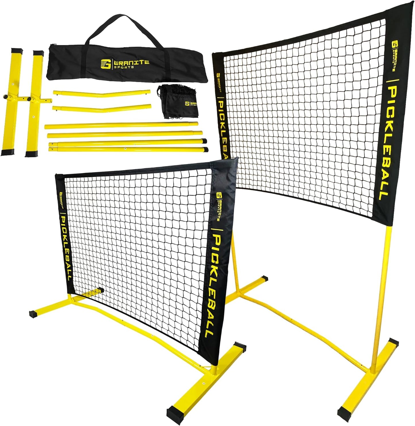 Granite Sports - Mini Filet Pickleball - Réglable - Portable – €89,99
