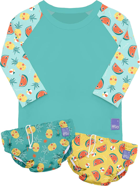 Bambino Mio - Maillot de Bain Bébé - Protection UV UPF40+ - Tropical – €36,99