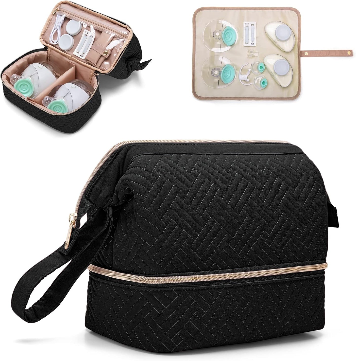 Fasrom - Sac à Tire-Lait - Double Couche - Matelas Imperméable – €37,99