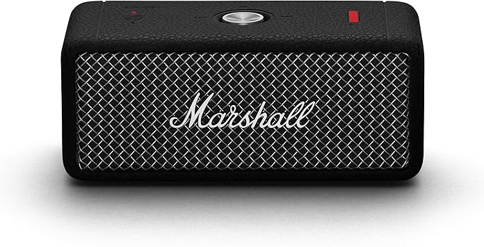 Enceintes portables Bluetooth Marshall Emberton II – Noir & Acier – IP67