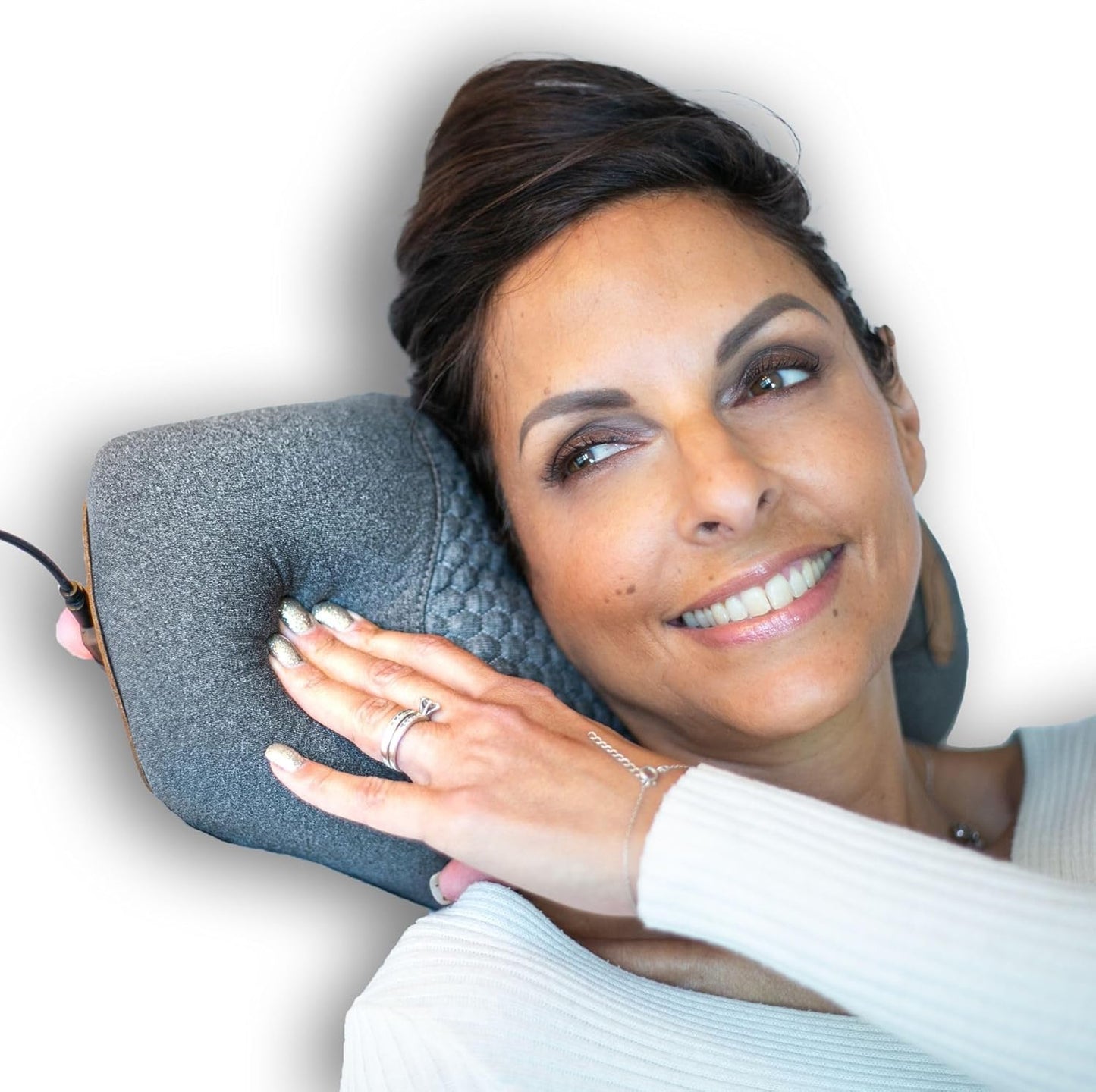 Climsom - Coussin Chauffant Cervical - Traction Douce - Sac Noir Inclus – €30,99