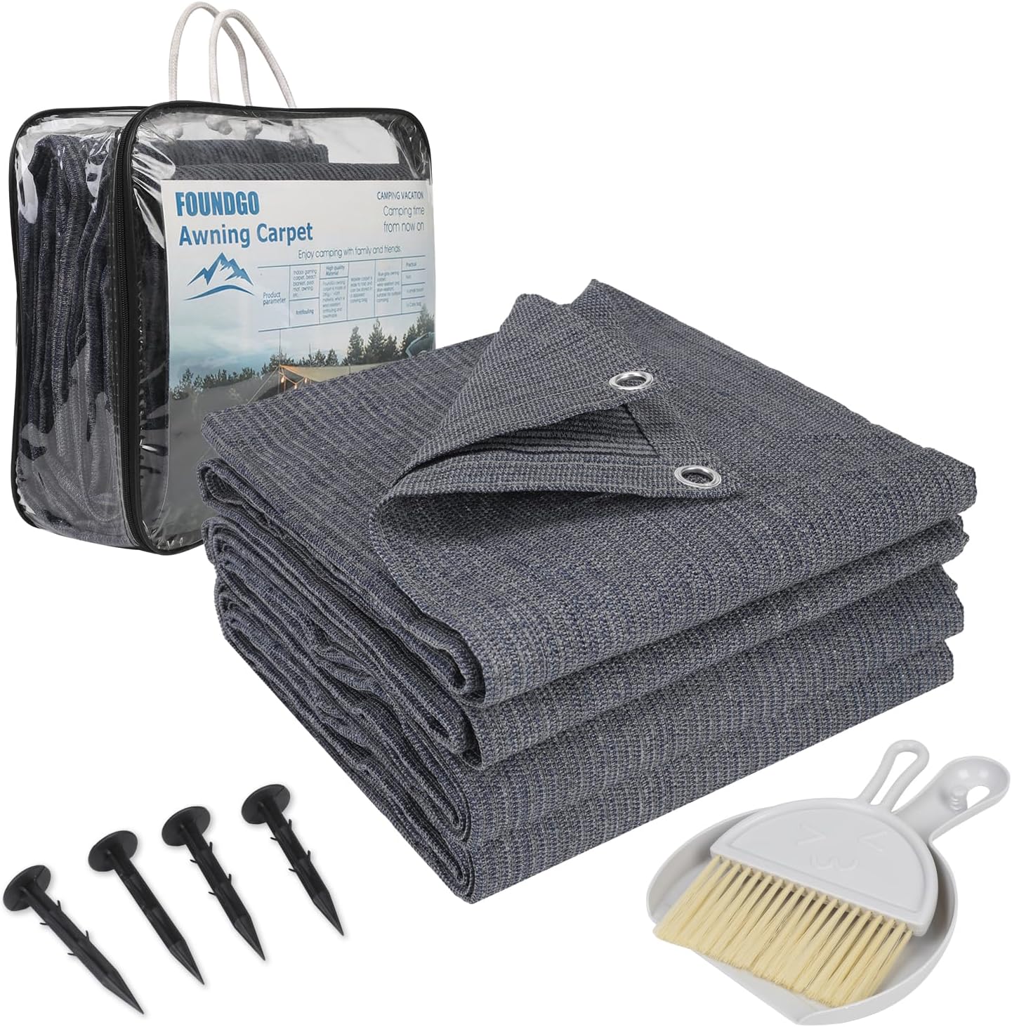 FoundGo - Tapis de Store - HDPE 280g/m² - Antidérapant & Résistant – €25,99