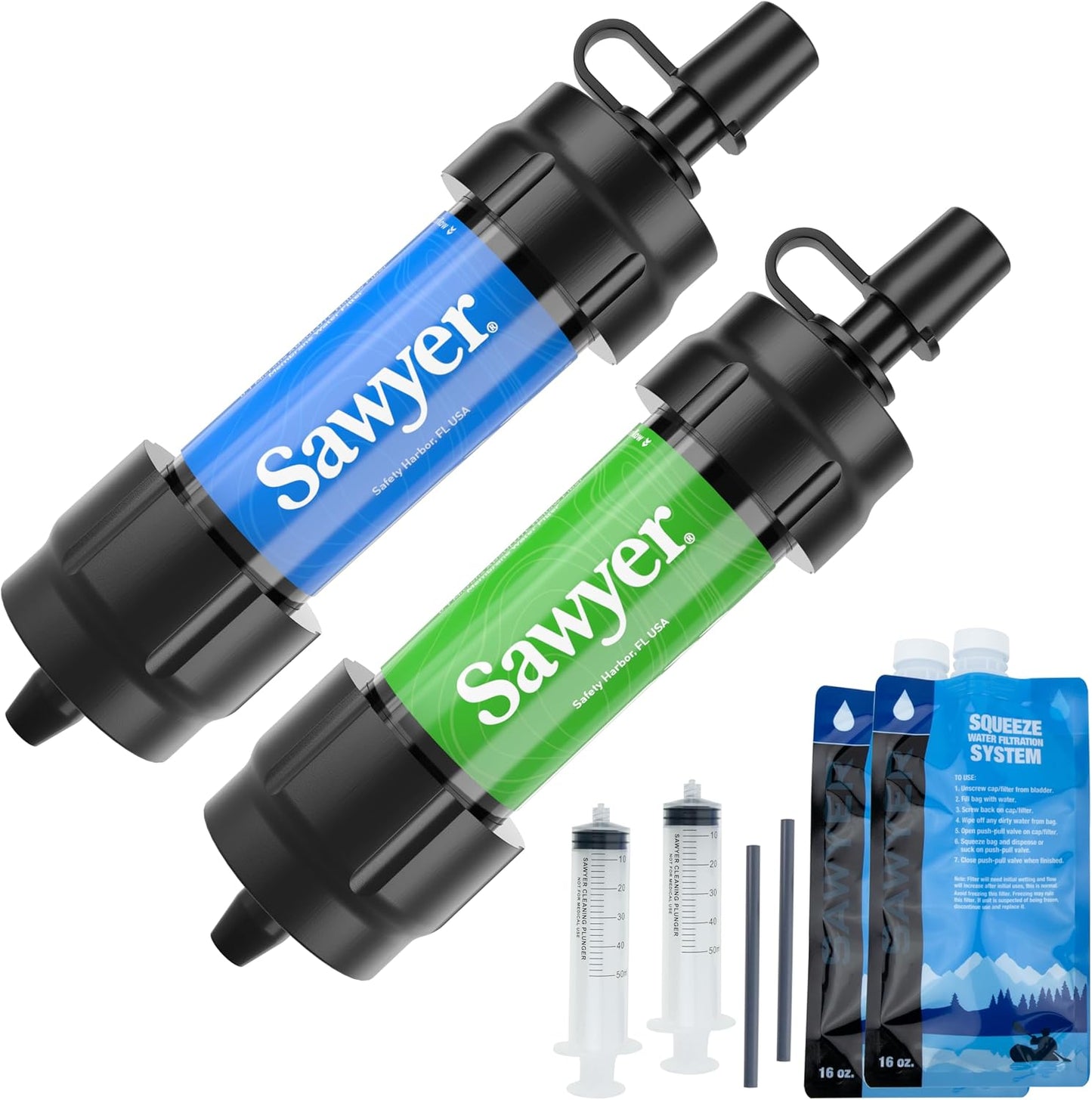Sawyer - Système de Filtration d'Eau - Portable - 0.1 Micron – €45,99