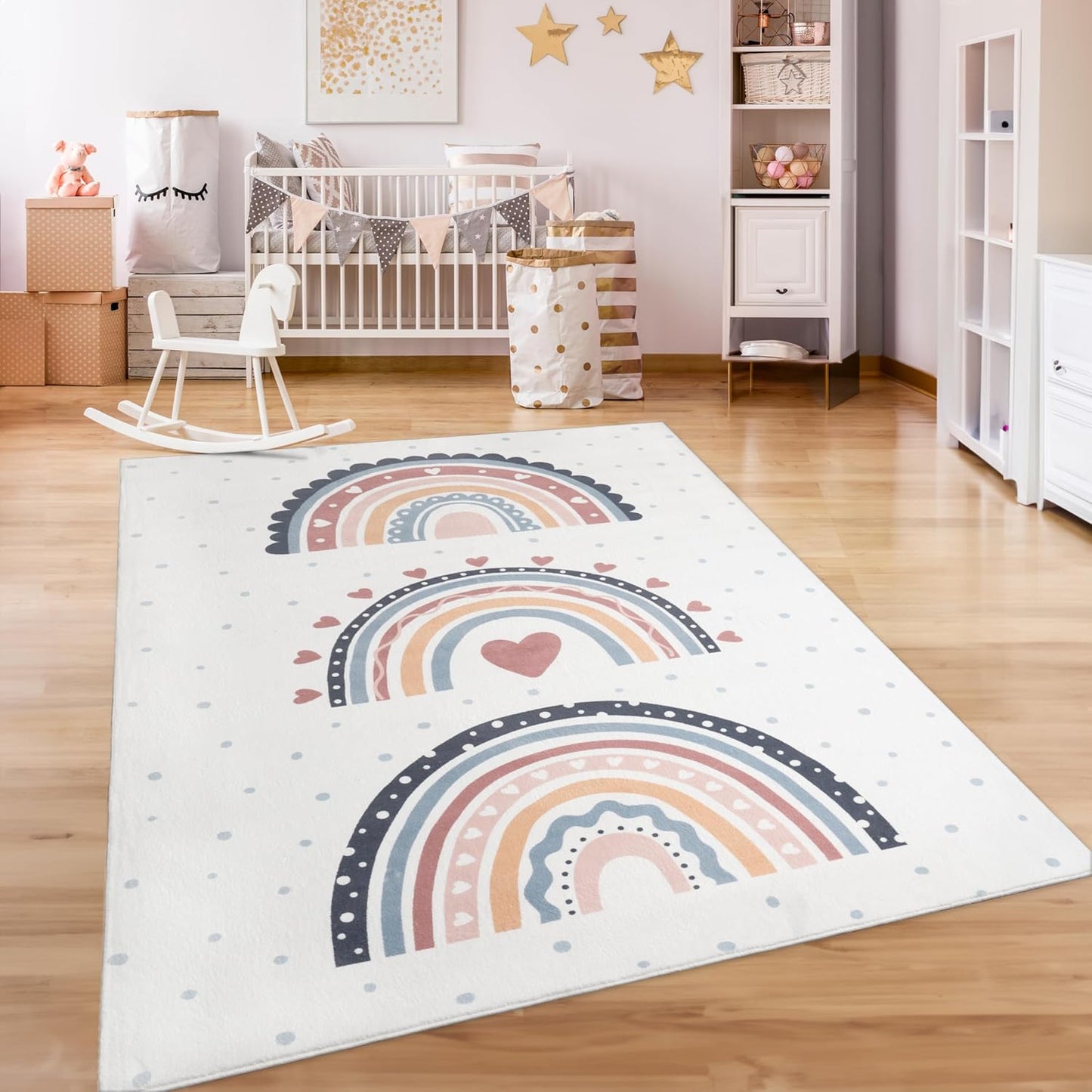 Paco Home - Tapis Enfant - Antidérapant - Multicolore – €34,99