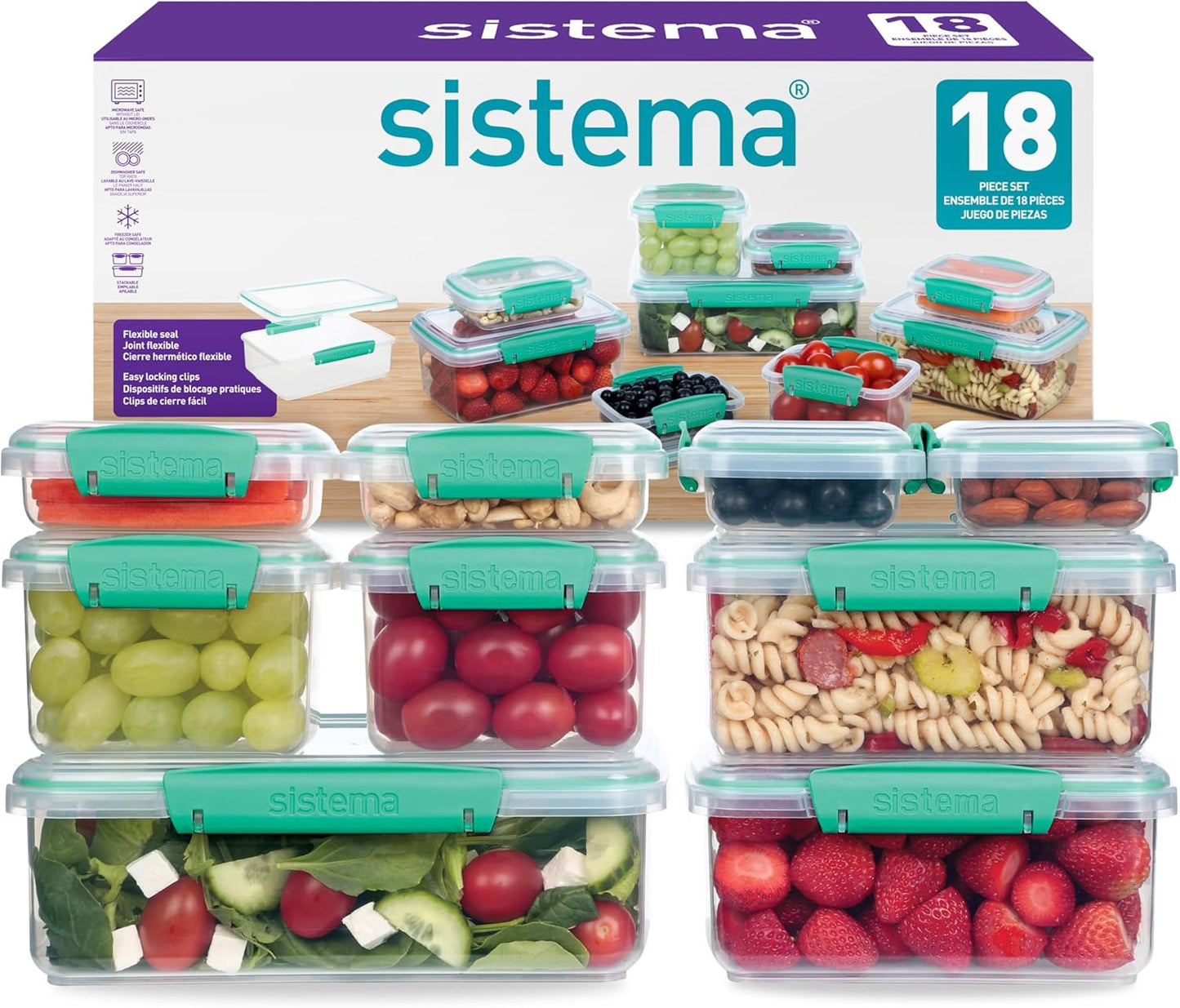 Sistema - Conteneurs Alimentaires - Hermétiques - Empilables – €13,64