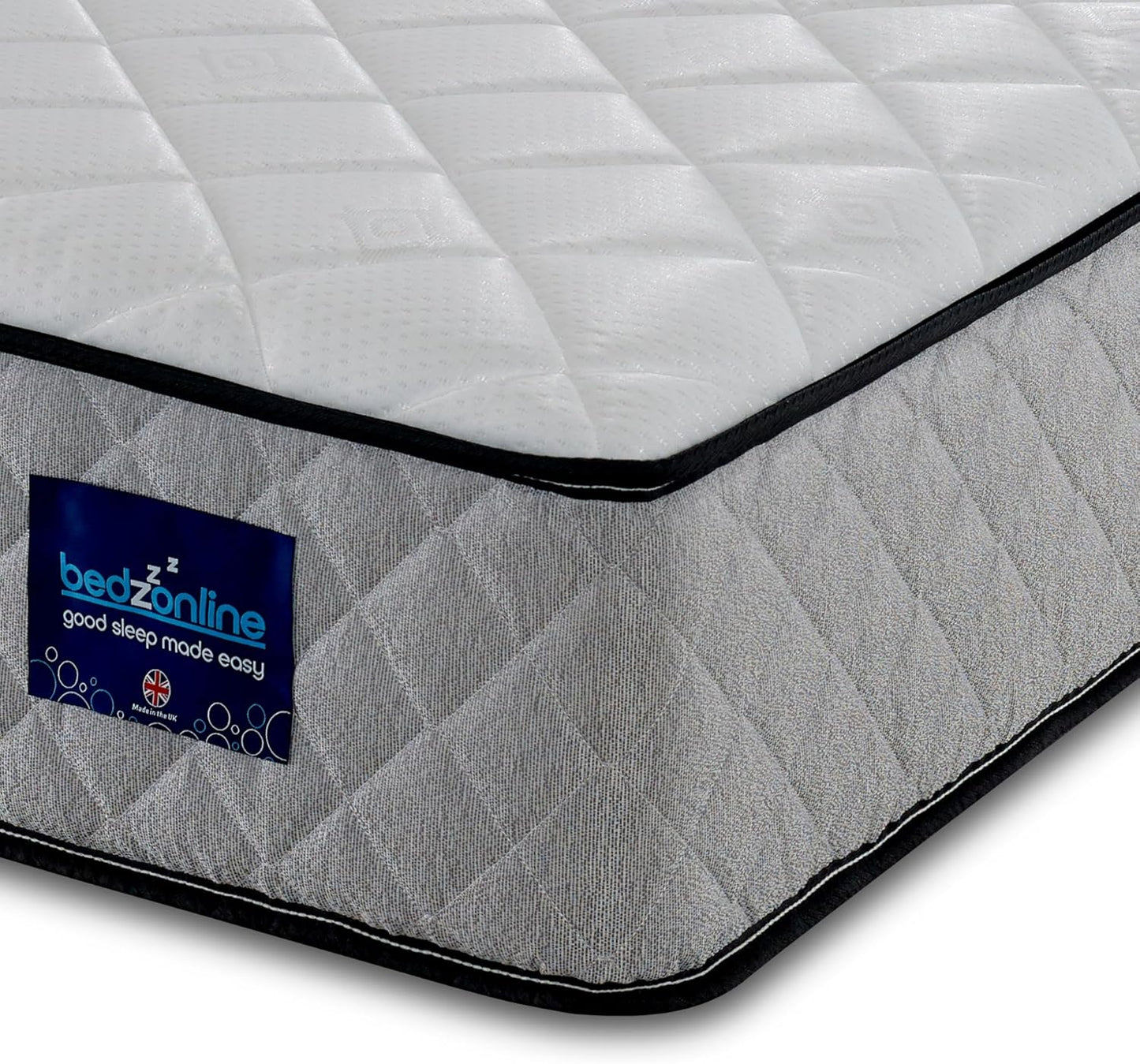 BEDZONLINE - Matelas Hybride - Mousse Mémoire - Soutien Orthopédique – €55,89