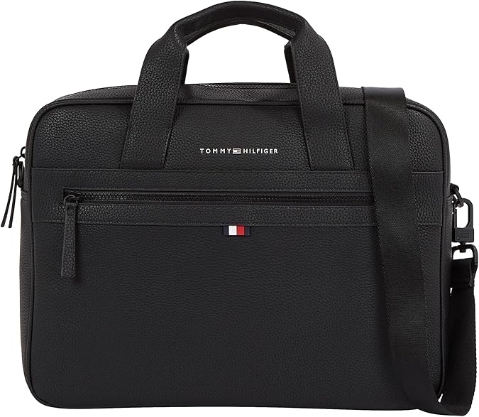 Sacoche Tommy Hilfiger 14 Pouces – Noir – Taille Unique