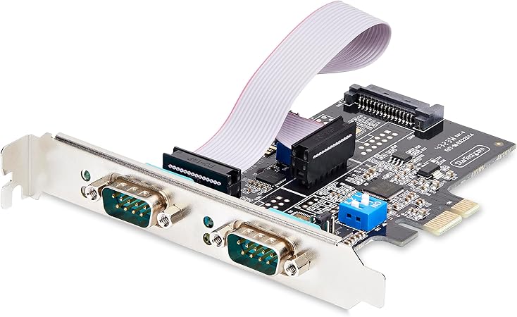 Contrôleurs sériels StarTech 2 Ports PCIe – Protection ESD