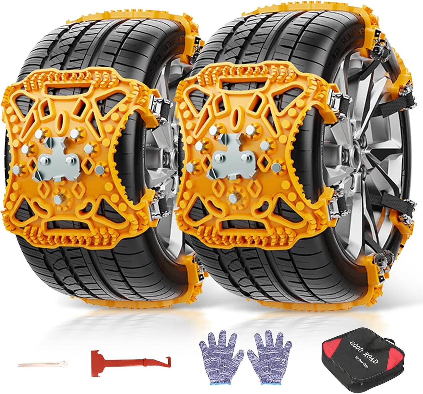 highsam - Chaînes Neige Universelles - Installation Facile - Compatibilité Large – €42,99