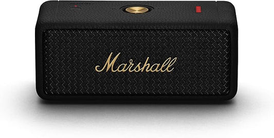 Enceinte portable Bluetooth Marshall Emberton II – Noir – Résistant à l'eau
