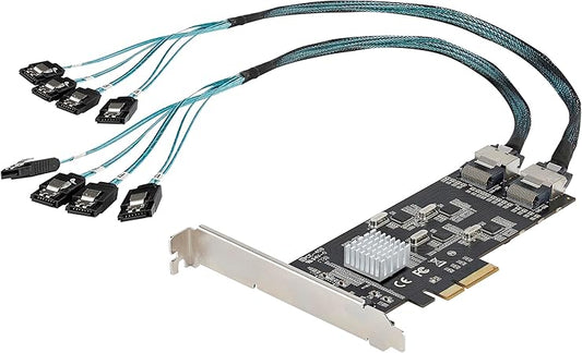 Contrôleur RAID StarTech 8 Ports SATA – PCIe 6Gbps