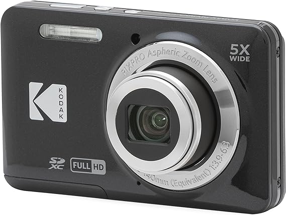 Compact et Bridge KODAK FZ55 – 16 Mégapixels – Zoom Optique 5X – Noir
