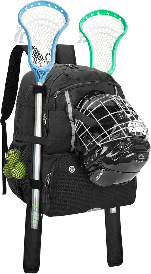 DSLEAF - Sac Lacrosse - Porte-Bâton - Fixation Casque – €36,99
